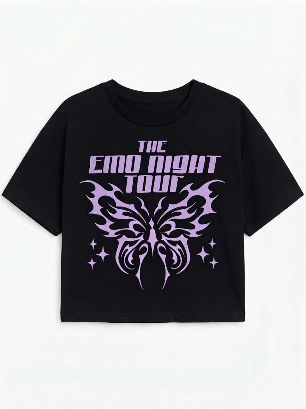 Emo Night Tour Crop top